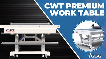The BEST Work Tables For Lamination | CWT Premium Work Tables