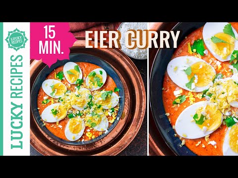 Wie lecker ist das denn bitteschön Eier in Currysauce Egg Lababdar Rezept