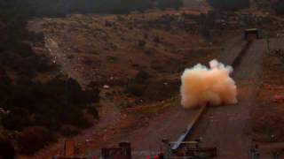 Sandia Rocket Assisted Pull Down Impact Testing