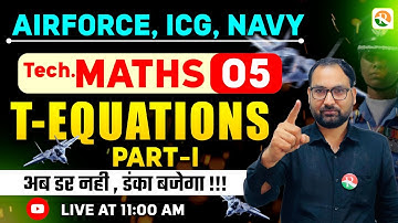Trigonometry - 05 | Airforce, Navy, ICG | Airforce Maths Classes 2026 | Maths Class Airforce 2026