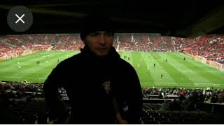 Khabib Nurmagomedov at Old Trafford to watch Manchester United Vs Everton