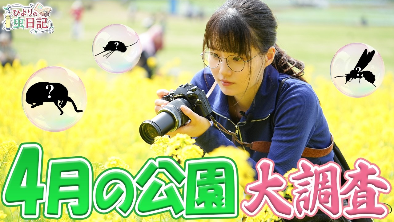 花よりダンゴムシな虫オタク。【昭和記念公園4月編】