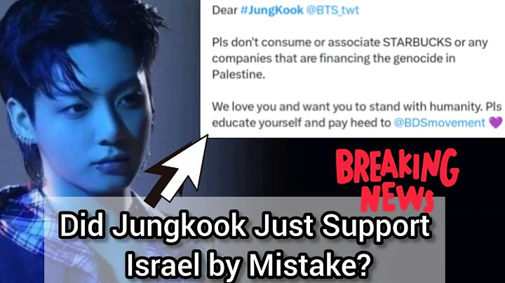 Jungkook Dragged Into Israel-Palestine Boycott Controversy!