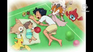 hes my boy Ash,kukui, burnett, lei/rei