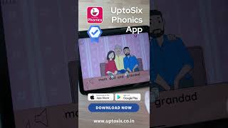 UptoSix Phonics App #phonics #phonicsapp #appsforkids