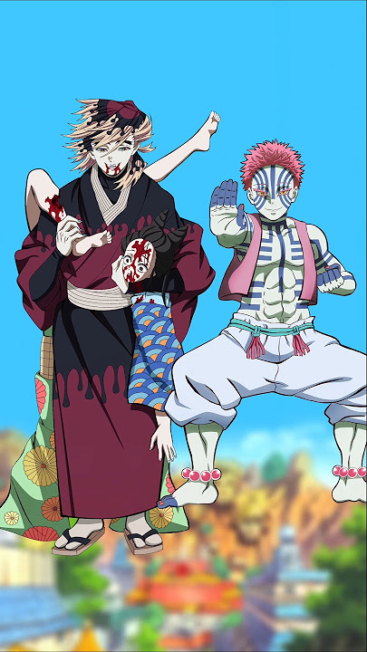 Douma vs Akaza #douma #akaza #demonslayer #anime #edit #trending