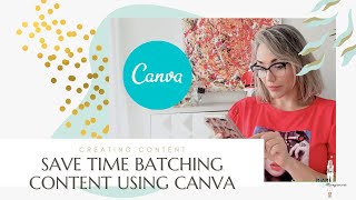 Save Time Using Canva for Content Creation