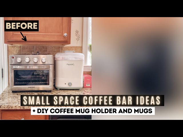 How To Create a Coffee Bar in a Small Space! - kateschwanke