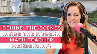 #119 BTS — What’s Inside the Modern Math Teacher Membership