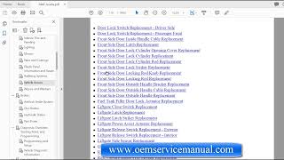 2018 GMC Acadia workshop service manual PDF