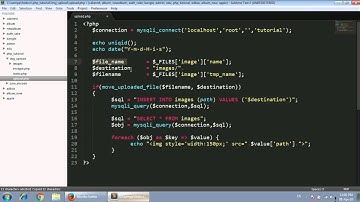 PHP file upload #4 (Create Image name unique)PHP Bangla # 40
