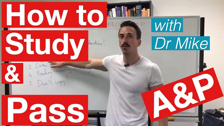 How to study and pass Anatomy & Physiology!