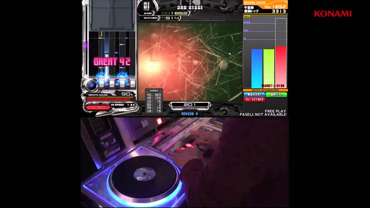pendulum gif 4thKAC「beatmania IIDX 22 PENDUAL」決勝ラウンド Monopole - TOKI