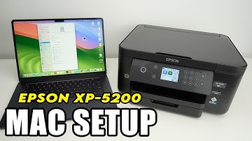 Epson XP 5200: How to Setup With a Mac Computer