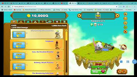 THE ULTIMATE CLICKER HEROES HACK (NO HUMAN VEREVECATION NEEDED!!)
