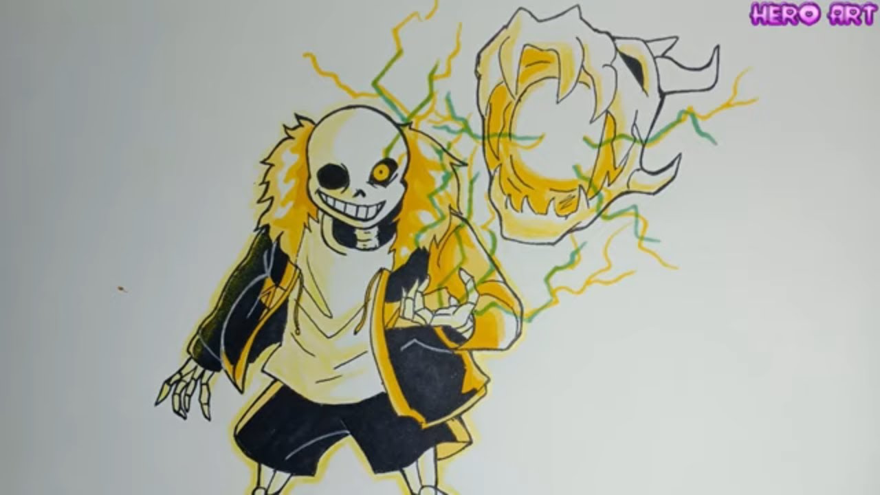 How To Draw Mix Sans Chibi Very Easy  YouTube