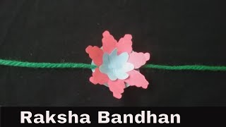 Paper rakhi // paper bracelet // Raksha bandhan