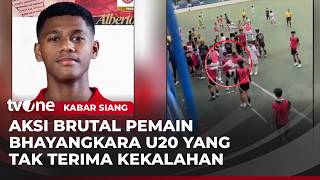 NGERI! Detik-detik Tendangan Kungfu Pemain Timnas U-20 Fadly Alberto | Kabar Siang
