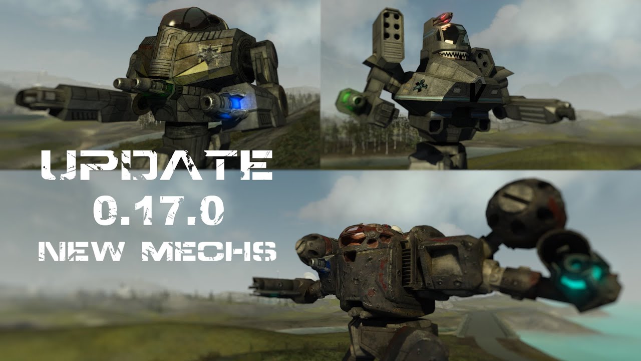 Update 0.17.0 - New Mechs!