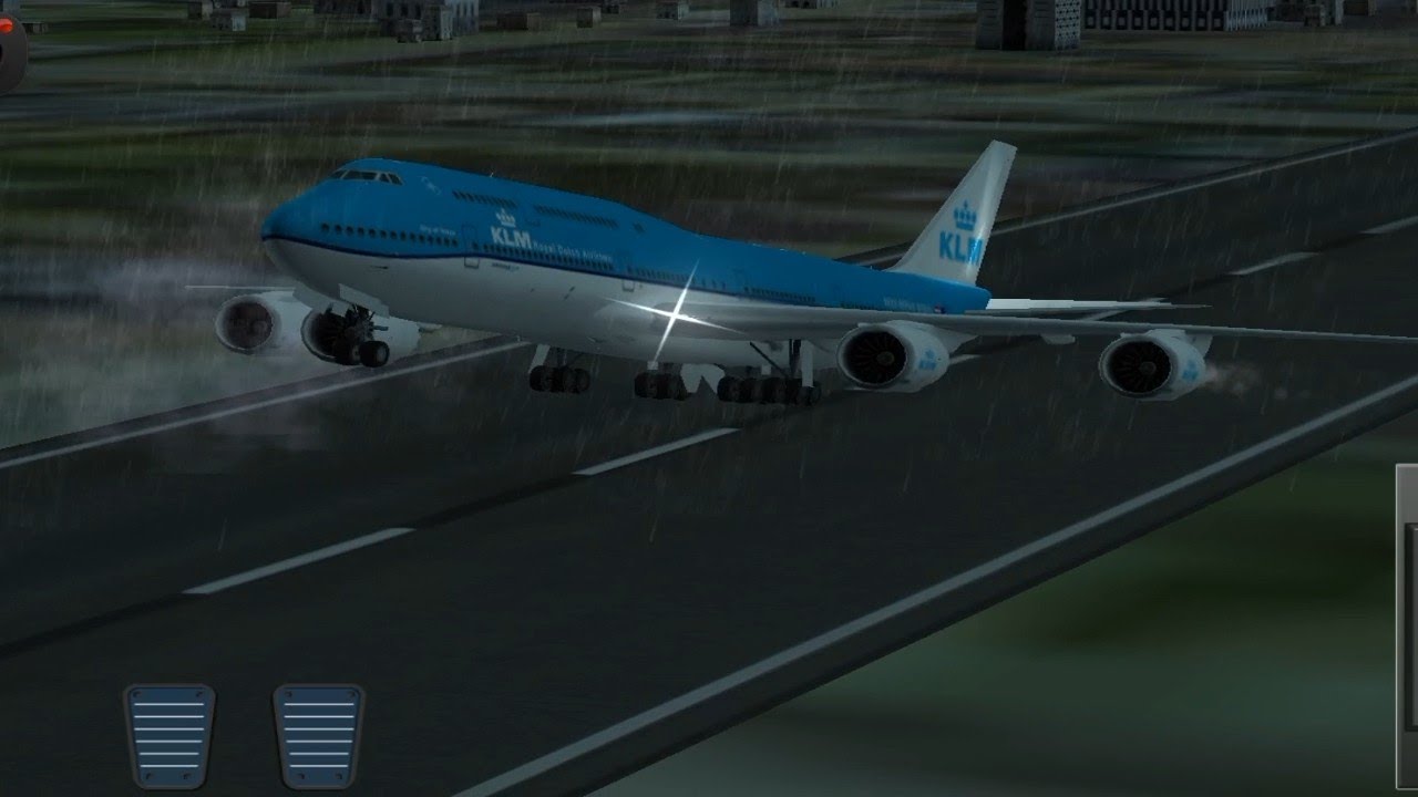 Flight 787 Flight Simulator || UKBB to LGAV || KLM Boeing 747 || Mobile Game play ✈️