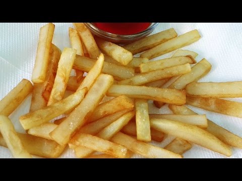 French Fries Recipe - Homemade Crispy French Fries Recipe