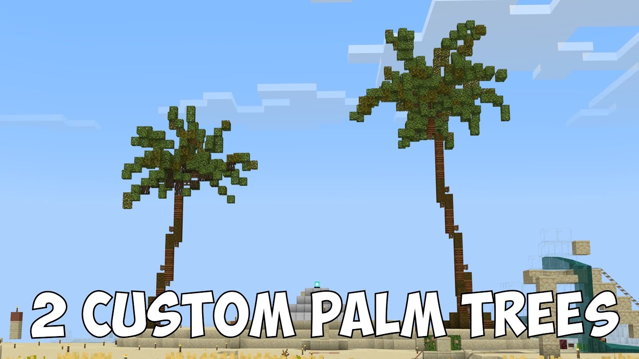 I made more custom trees and one crazy farm! :: Truly Bedrock Season 6
