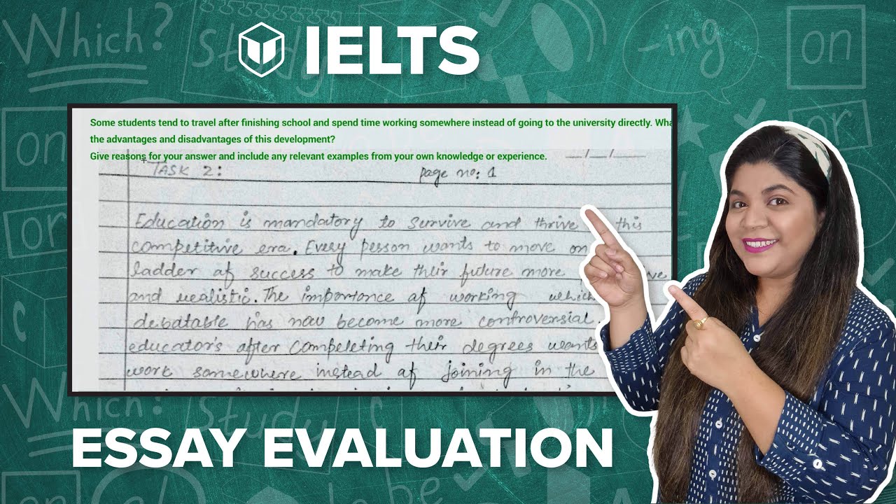 free essay evaluation ielts