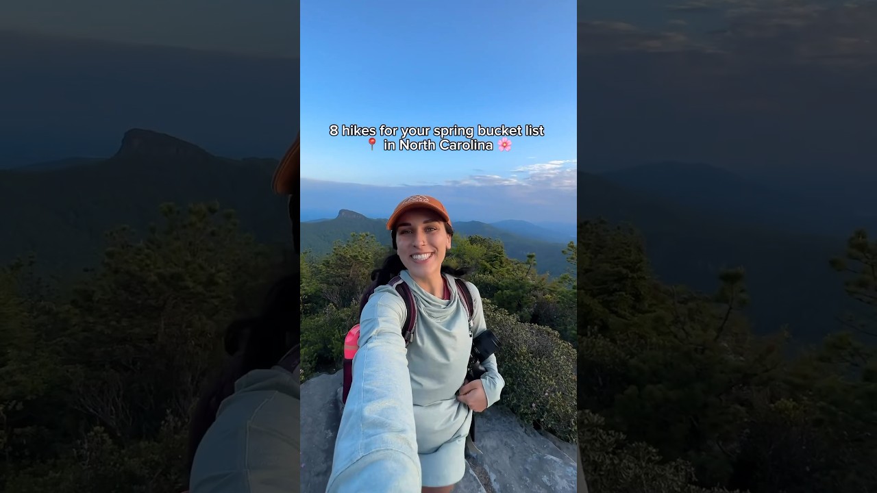 8 Best Spring hikes in North Carolina🌸 
