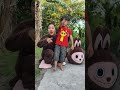sepatu dede bayi dipake ayam #shorts #funny
