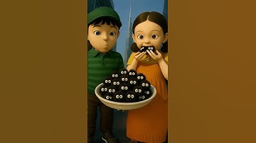 Squid Game AI Chocolate Explosion ASMR #squidgame #squi2