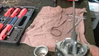 Cleaning a Champion generator carburetor