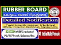 Rubber Board Recruitment at Kottayam | kerala job vacancy today #job #jobs #rubber