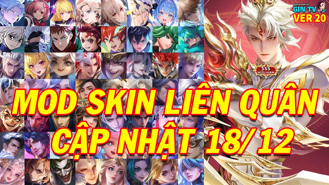 Hướng Dẫn MOD Skin Liên Quân Full Hiệu Ứng Mới Nhất Mùa 4 S25 Phiên Bản Quang Minh & Hắc Ám - Ver 20