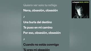 Miguel Mateos - Obsesión (Karaoke)
