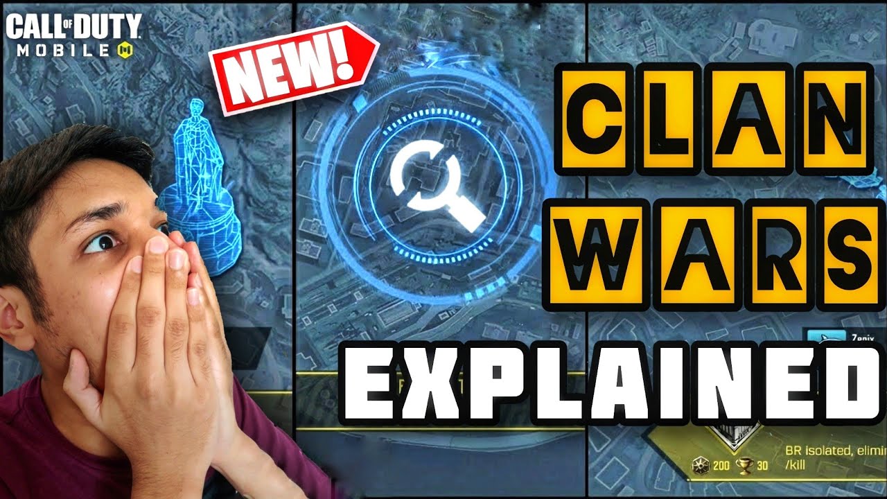 CLAN WARS IN CALL OF DUTY MOBILE EXPLAINED!!!! | In Hindi