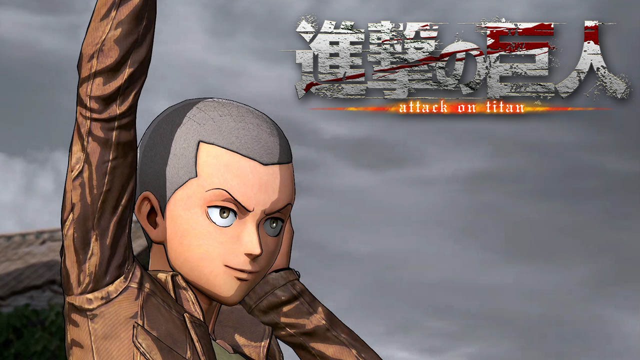進擊的巨人 柯尼 史普林格 角色試用 Ps4 Youtube