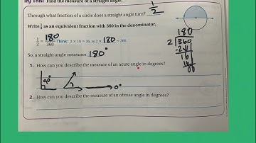 4th grade lesson 11.2 degrees