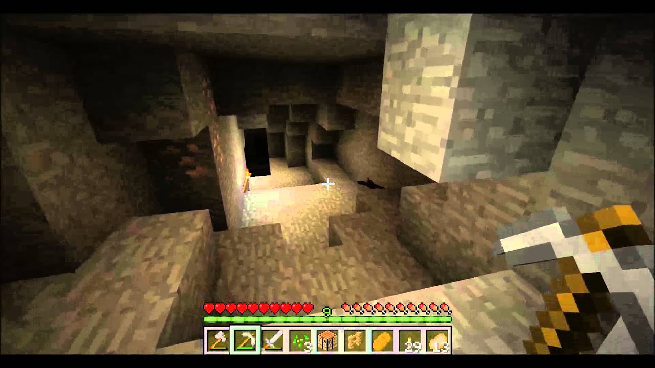 Let's Play Minecraft E02: Gathering Materials and Mining