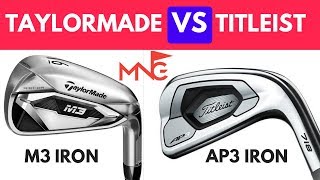Titleist 718 AP3 Iron VS TaylorMade M3 Iron Head To Head