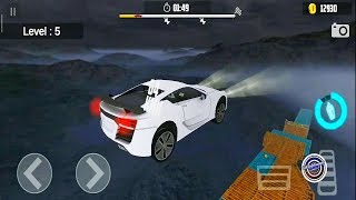 العاب سيارات || محاكى القيادة _ حيلة سيارة مستحيلة حقيقية ..العاب اندرويد Real Impossible Car Stunt‏ screenshot 4