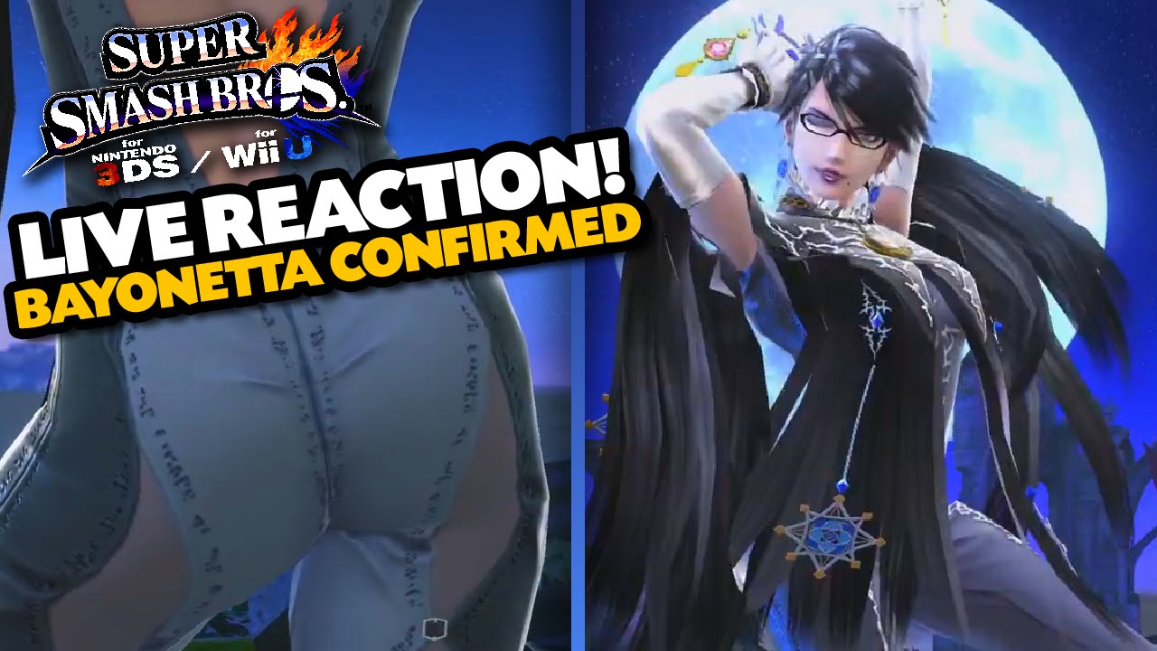 Bayonetta Revealed For Super Smash Bros Wii U & 3DS (Live Reaction) 