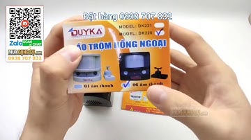 Thiết bị chống trộm hồng ngoại, báo trộm độc lập.