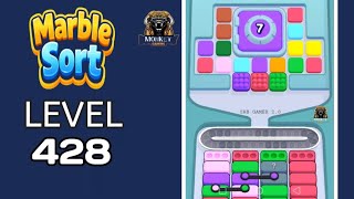 Marble Sort level 428 walkthrough solution