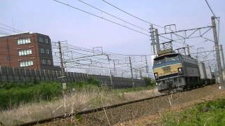 EF66 33号機牽引 951レ 九チキ連結 20120526