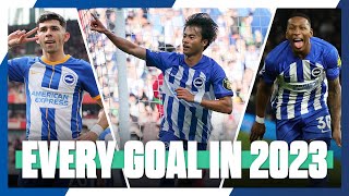 ALL 105 GOALS from 2023 | Brighton & Hove Albion ⚪