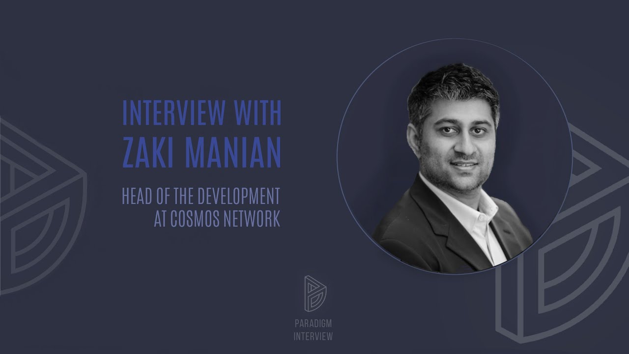 Interview with Zaki Manian — Head of the Development at Cosmos Network