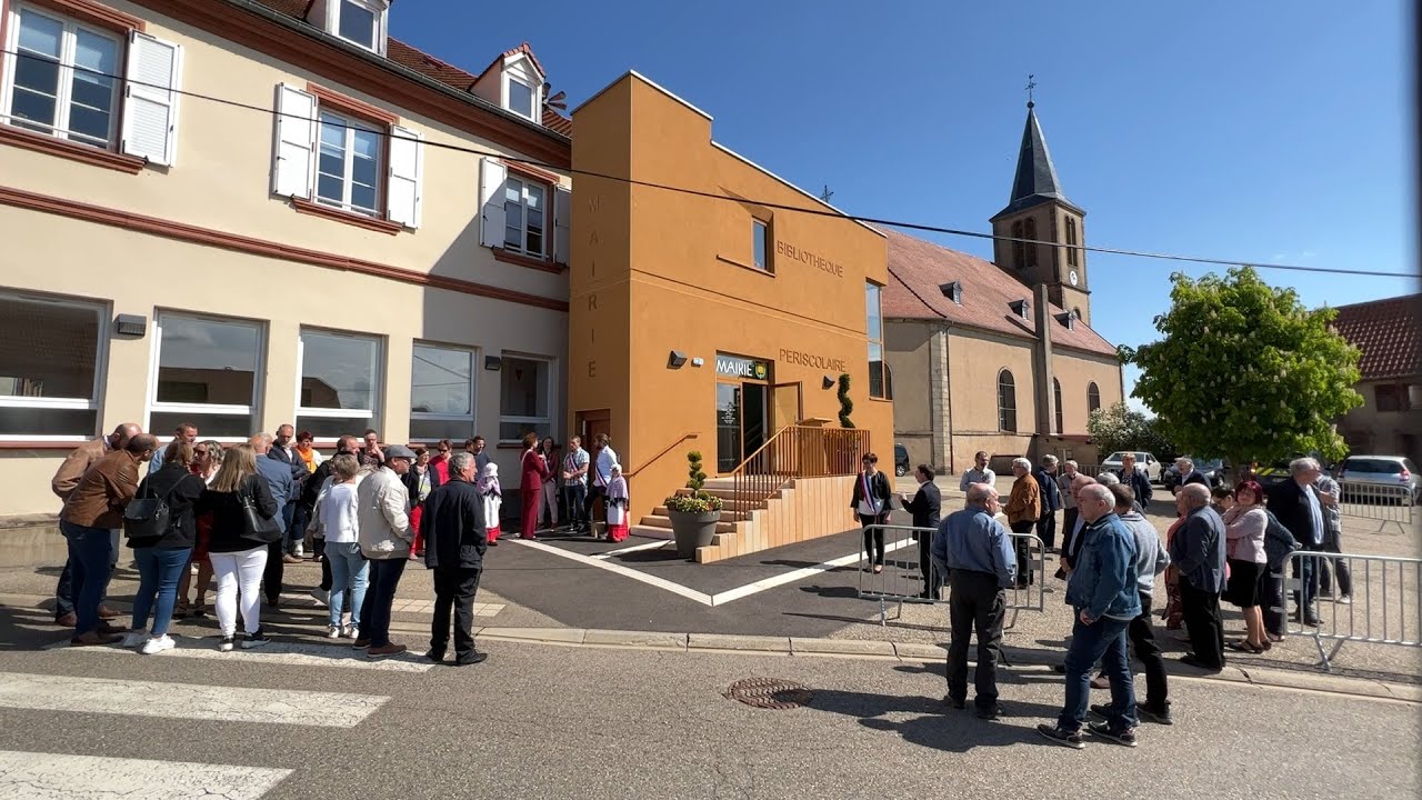 Rahling Une mairie multifonctions à Rahling - YouTube