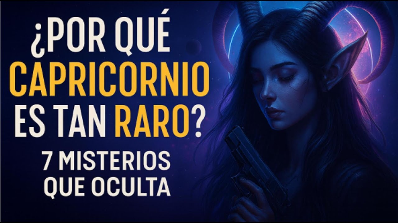 ¿Por qué Capricornio es tan raro 7 Misterios Que Oculta Incluso a Sus Seres Queridos