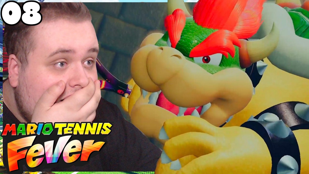 Let's Play Mario Tennis Fever #08 🎾 FINAL BOSS gegen BOWSER und KÖNIG TRIPPELTRAPP + SOLO PILZ CUP!