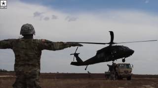 Military | Black Hawk Helicopter Sling Load Operations Leave No Room For Error